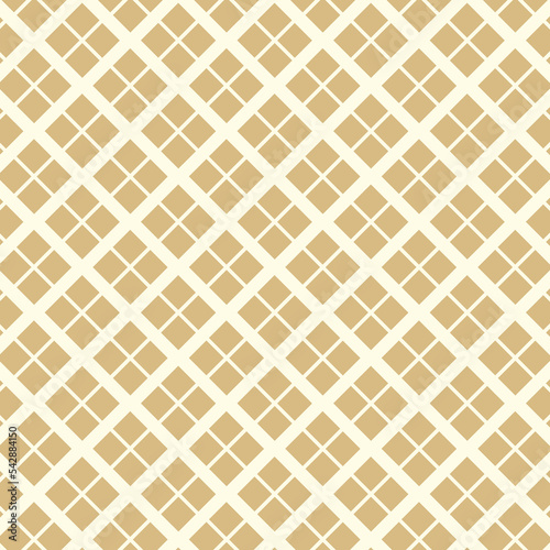 Seamless pattern in retro style. Abstract texture decorative 50`s, 60's, 70's style. Can be used for fabric, wallpaper, textile, wall decoration. Vector illustration