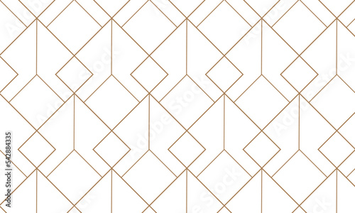 Background pattern seamless geometric line abstract gold luxury color vector.	
