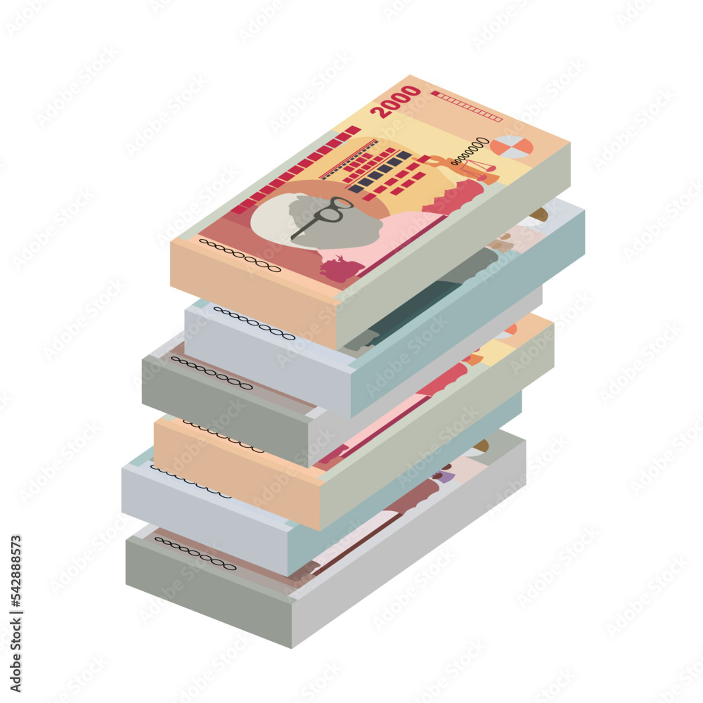 Mauritius Rupee Vector Illustration. Mauritian money set bundle banknotes. Paper money 2000, 1000, 500 MUR. Flat style. Isolated on white background. Simple minimal design. Mauritius Rupee Vector Illustration. Mauritian money set bundle banknotes. Paper money 2000, 1000, 500 MUR. Flat style. Isolated on white background. Simple minimal design.