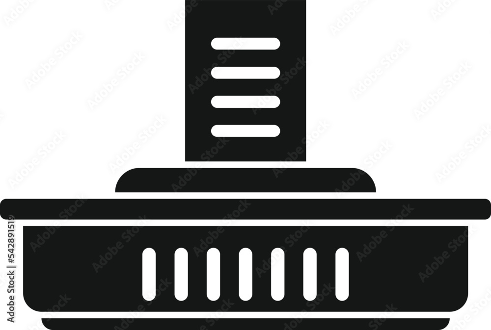 Stove hood icon simple vector. Room furniture. Modern house Stove hood icon simple vector. Room furniture. Modern house