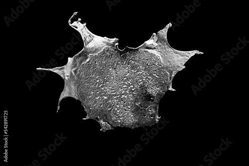 a blob of molten metal