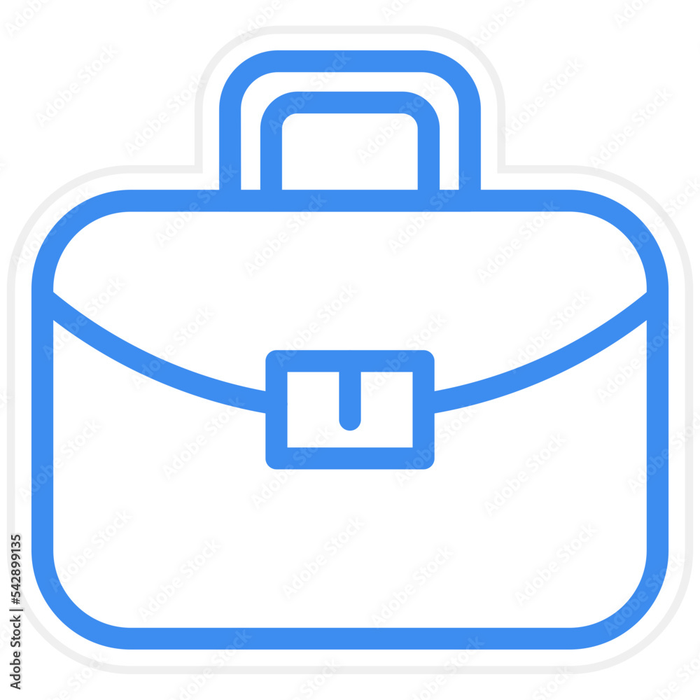 Obraz premium Briefcase Icon Style
