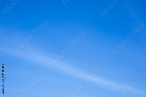 Blue Sky. Suitable for a clear sky background
