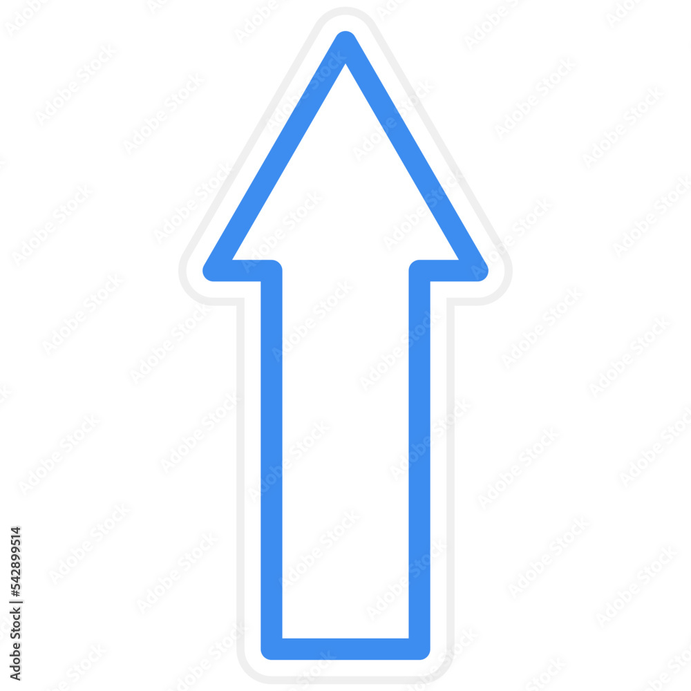 Up Arrow Icon Style