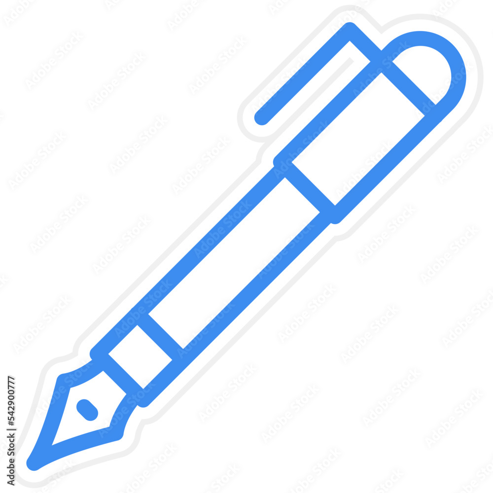 Fountain Pen Icon Style Fountain Pen Icon Style