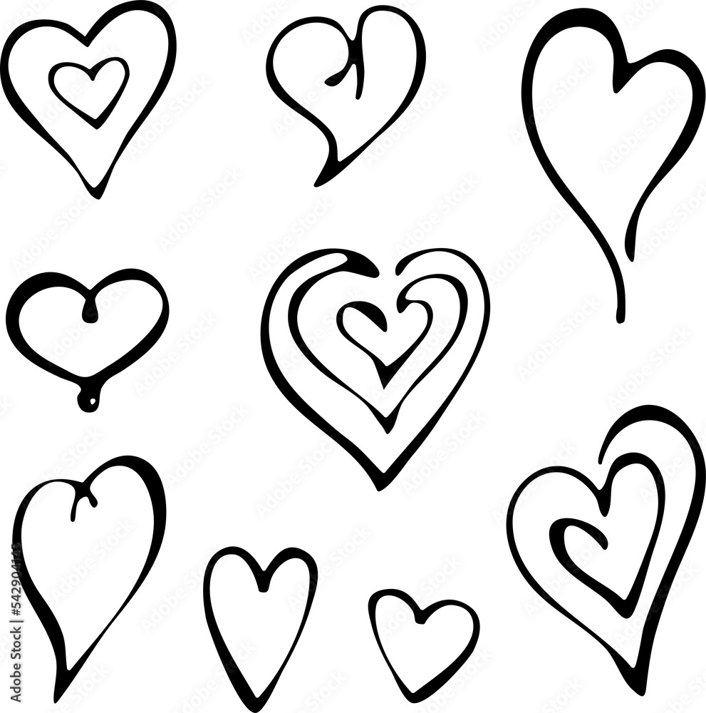 Heart set Heart set