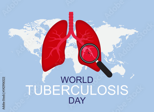 Vector Illustration of World Tuberculosis Day