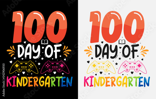 100th days of school, hundred days t shirt design, 100th days celebration t shirt