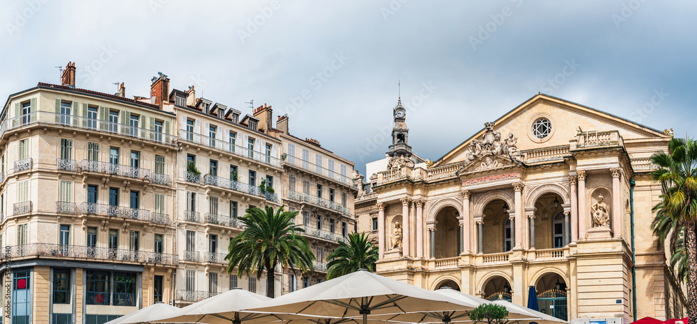 Obraz premium Theatre Municipal, Toulon, France, Europe