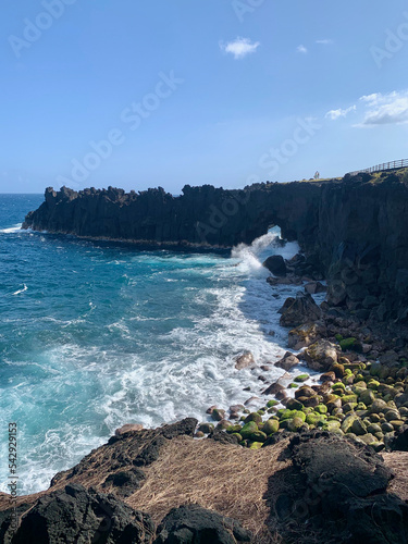 Cap méchant sur l'île de la Réunion