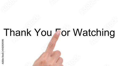 Thanks For Watching Intro and Outro Template Thank You Background Thank You Motion Graphics Abstract Thank You Template
