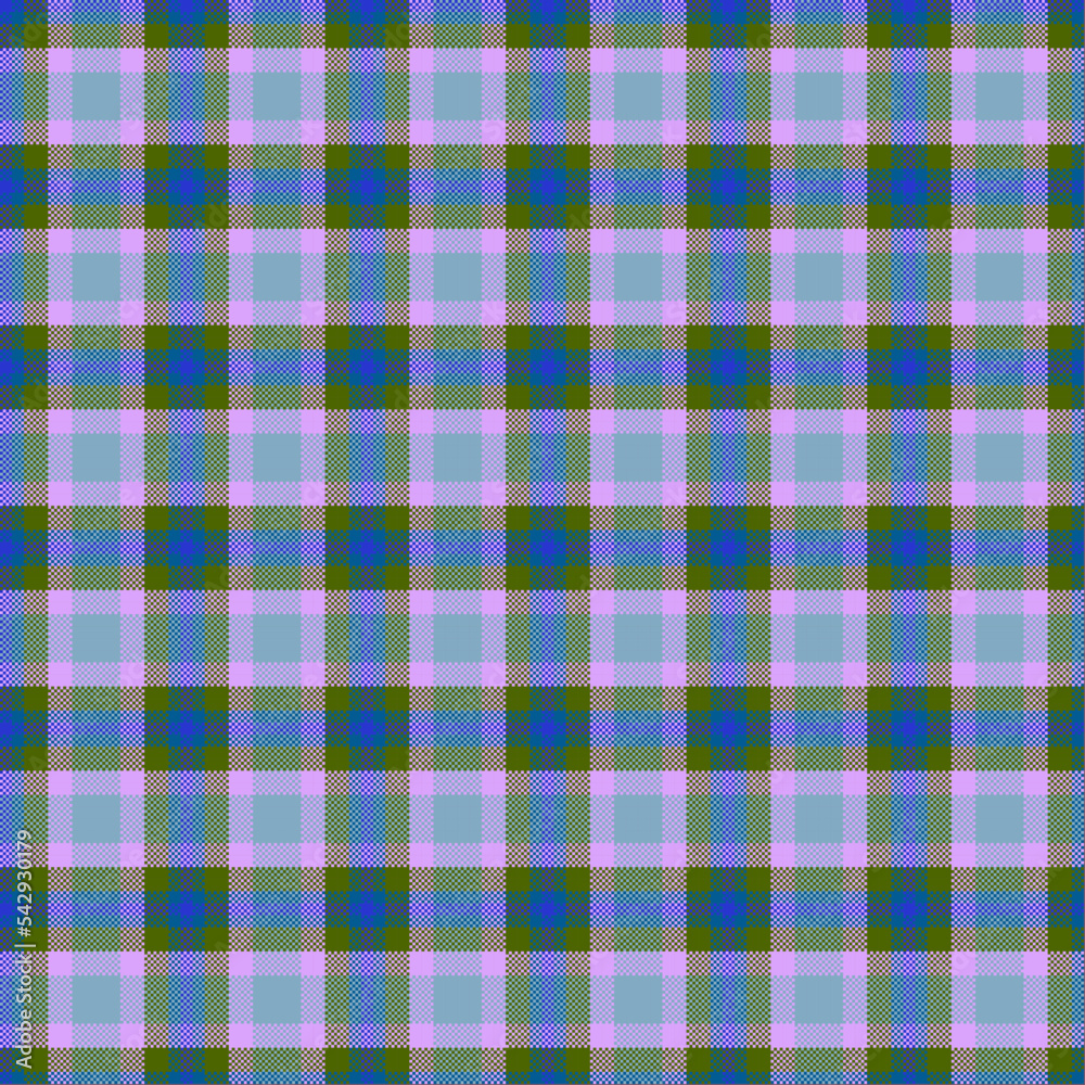 Decorative tartan plaid tiles pattern illustration Decorative tartan plaid tiles pattern illustration