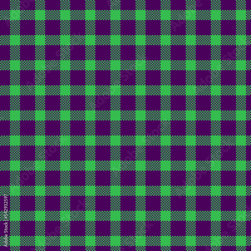 Decorative tartan plaid tiles pattern illustration