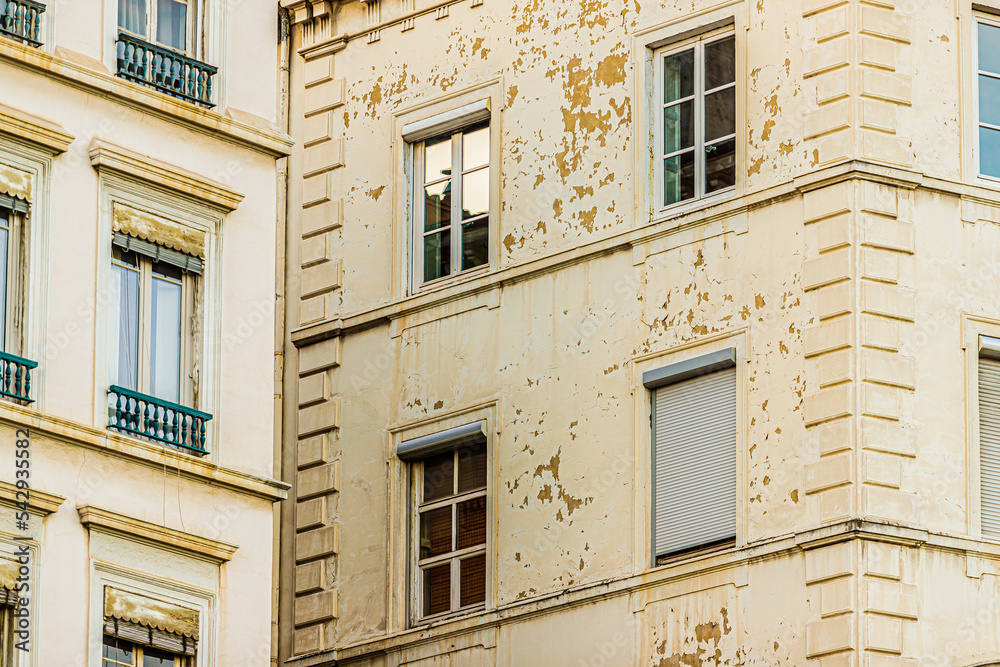 Vue de différents quartier de la croix rousse à Lyon