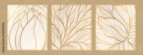 Lotus flower outline hnd drawn style. Asian national symbol plant. Vintage sketch design.