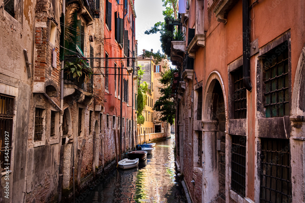 Canal and buildings in Venice