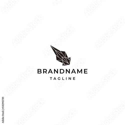 Meteor modern logo design template