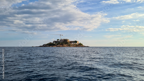 Mamula island in the Adriatic Sea at the entrance to the Bay of Kotor #EmagaTravels  photo