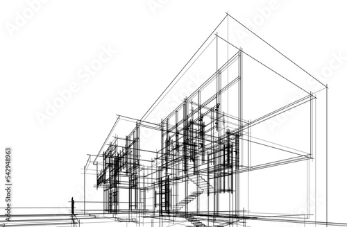 construction of the house
