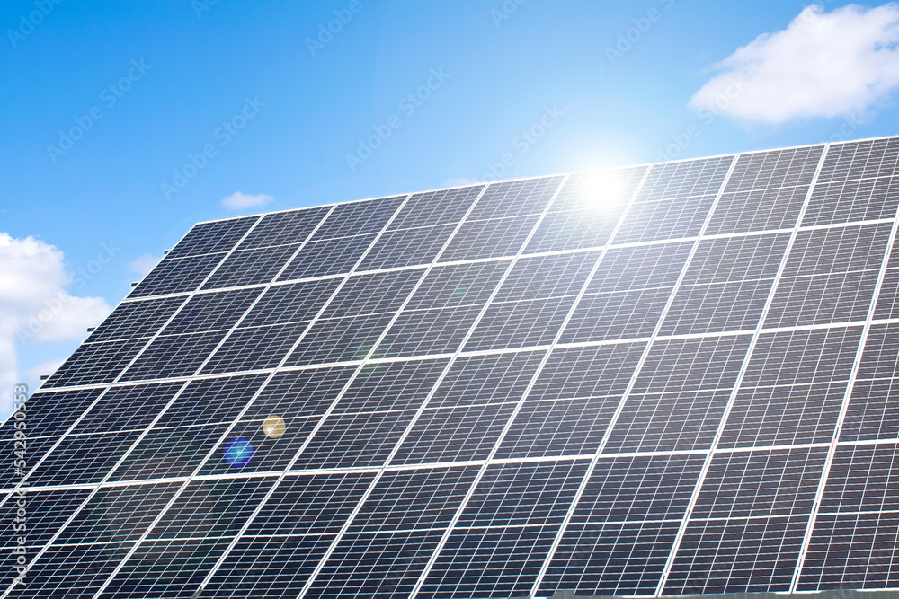 new modern shiny solar photo voltaic panels system. Renewable ecological eco green energy production new modern shiny solar photo voltaic panels system. Renewable ecological eco green energy production