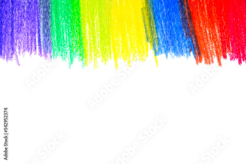 rainbow crayon texture background. abstract colorful background