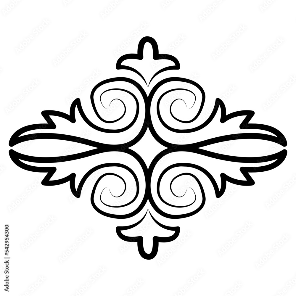 Fototapeta premium ornamental icon