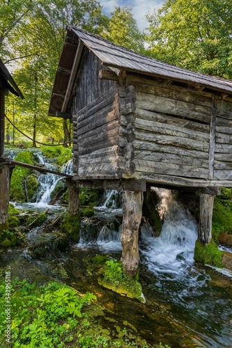 old watermills Mlincici Bosnia Herzegovina photo