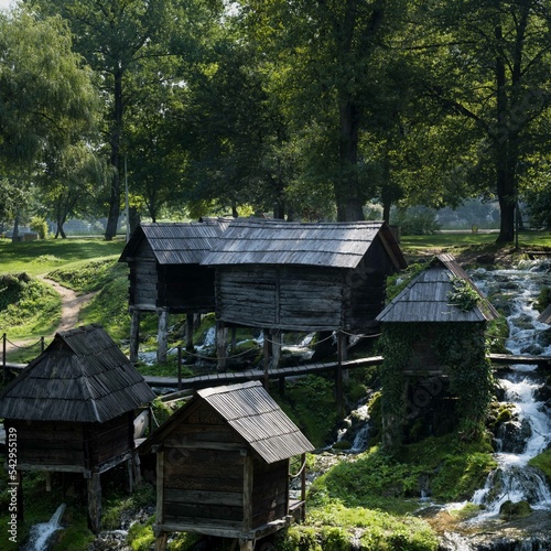 old watermills Mlincici Bosnia Herzegovina photo