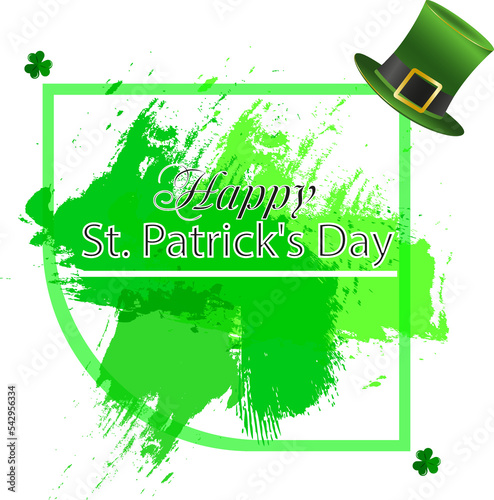 Saint Patrick's Day character leprechaun. Irish leprechaun icon with pipe. PNG