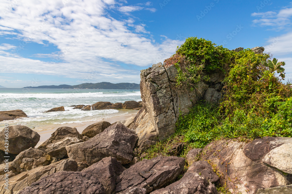 Rocks on the beach