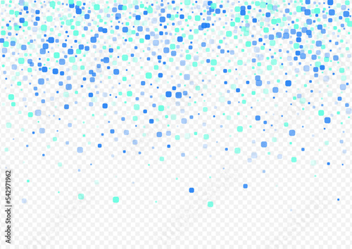 Turquoise Particle Abstract Vector Transparent