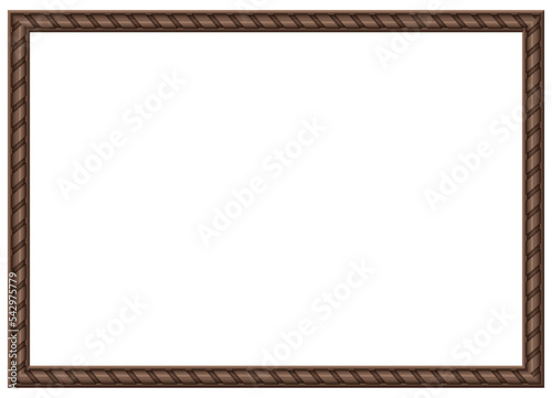 レトロな額縁のフレーム_フォトフレーム