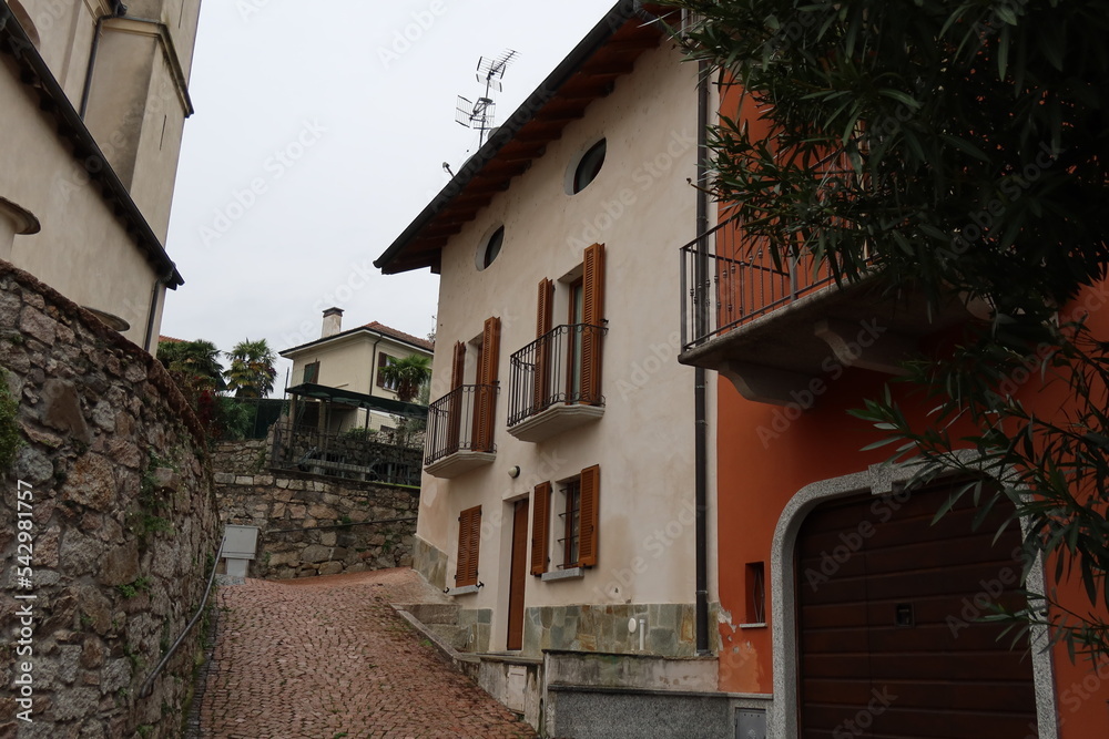 Fototapeta premium street in old town