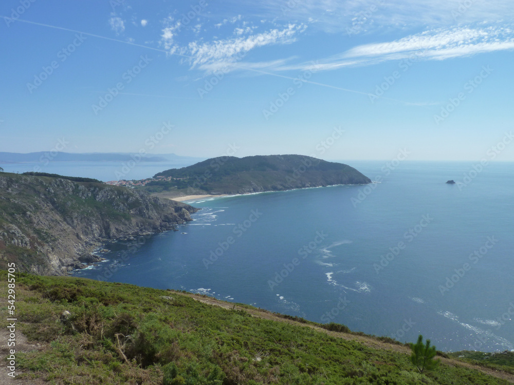 Beautiful Cape Finisterre, Galicia, Spain