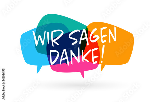 Wir sagen danke