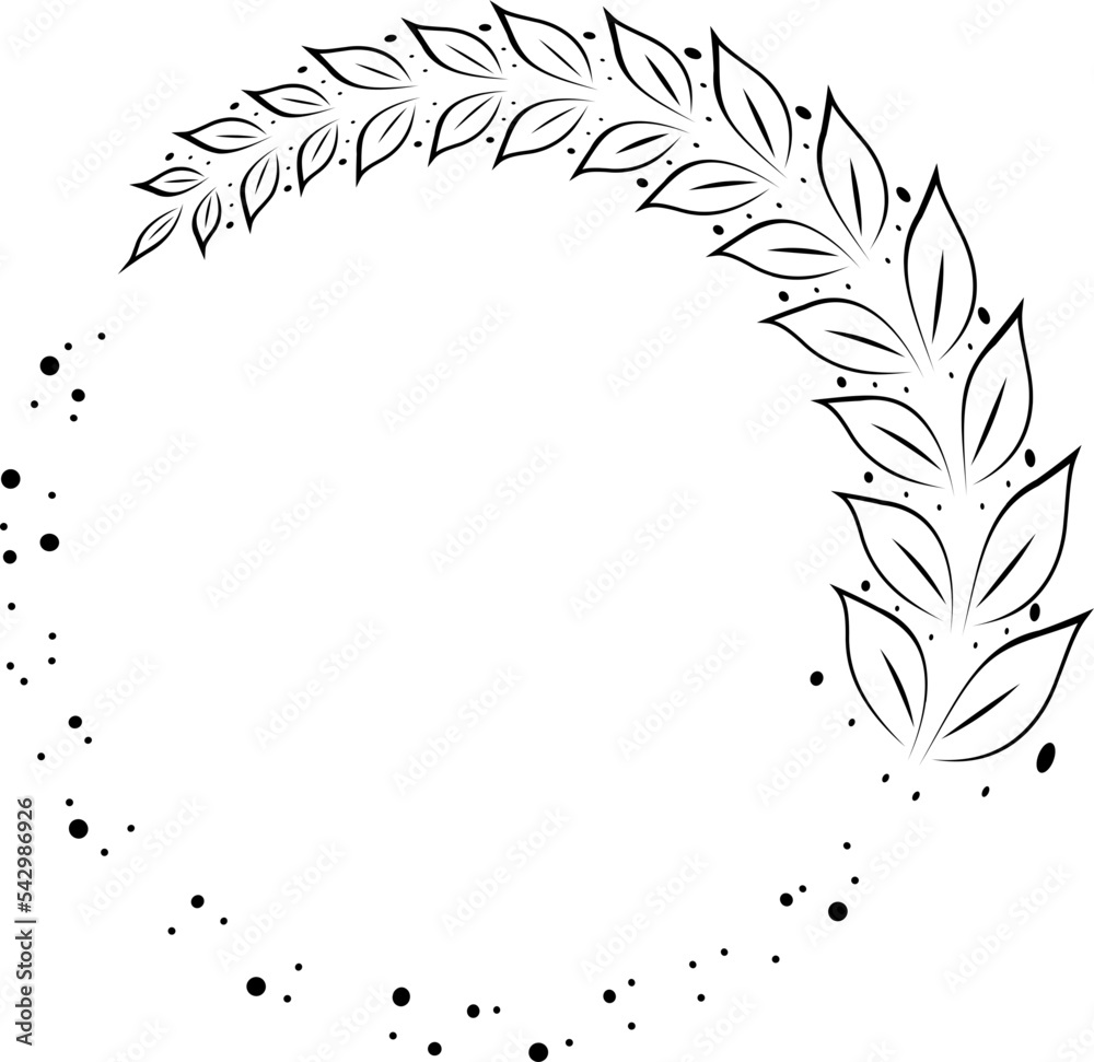 branches full of leaves hand drawn various patterns Suitable for decorating wedding cards, parties, parties, banners, logos. branches full of leaves hand drawn various patterns Suitable for decorating wedding cards, parties, parties, banners, logos.