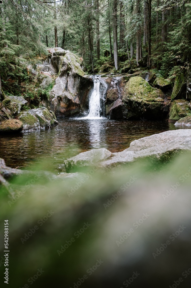 Fototapeta premium Wasserfall im Schwarzwald