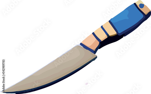 Knife icon on white background