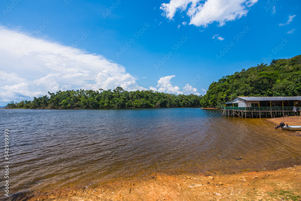 View of the Balbina Dam - Presidente Figueiredo, Amazonas, Brazil