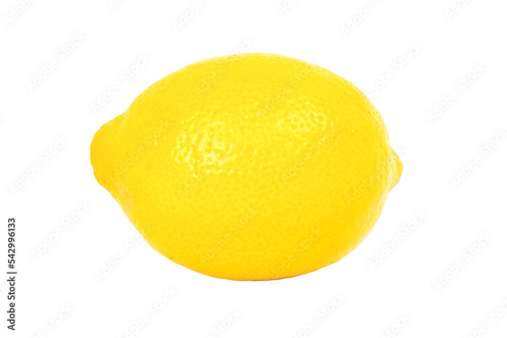 Fresh yellow lemon isolated on white with PNG. Fresh yellow lemon isolated on white with PNG.