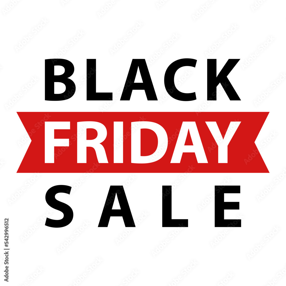 Black Friday sale label. Vector illustration Black Friday sale label. Vector illustration