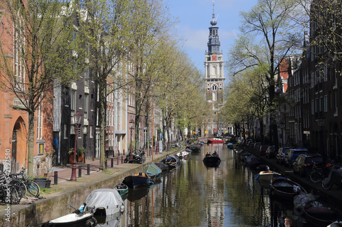 Amsterdam church tower