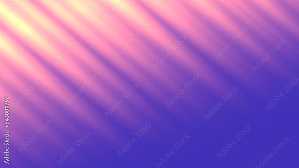 Fond d'écran bleu et orange animé en boucle pour studio virtuel 