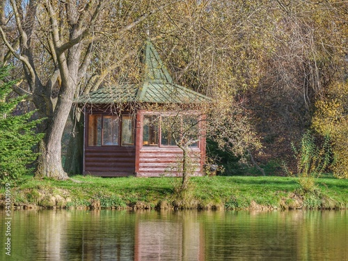 wooden house