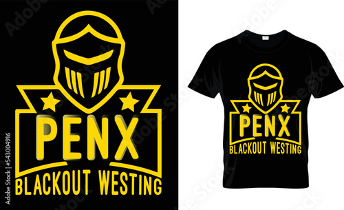 Pexn blackout wasting t shirt