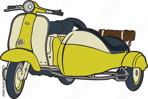 retro motor vintage scooter classic vehicle