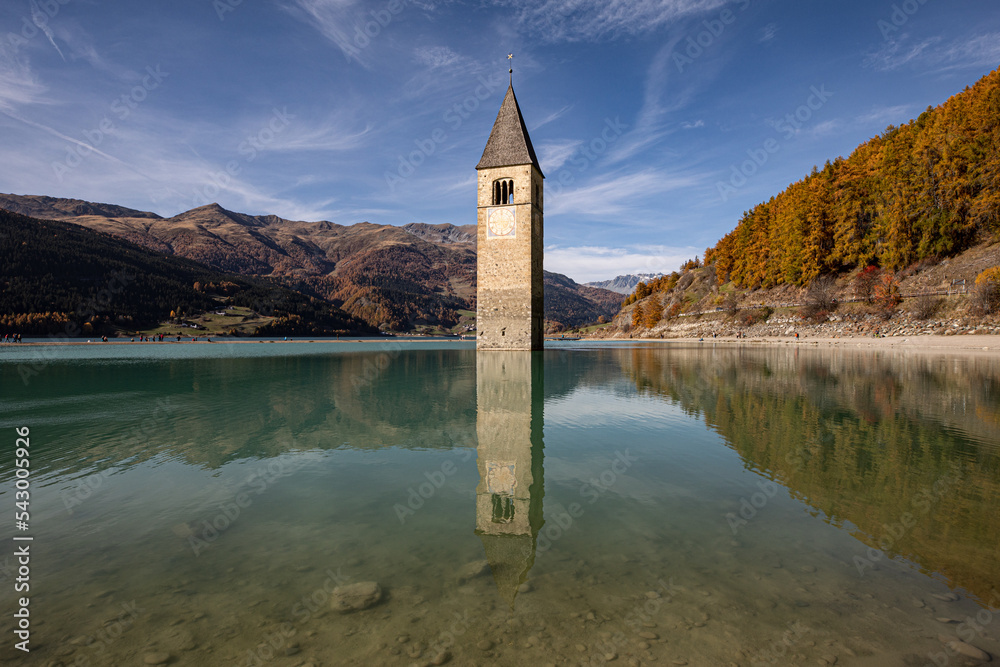 church on the lake