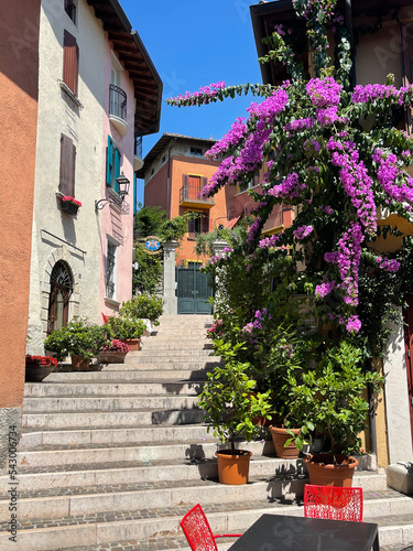 Fototapeta Naklejka Na Ścianę i Meble -  Passeggiando ed ammirando il Lago di Garda - Italia