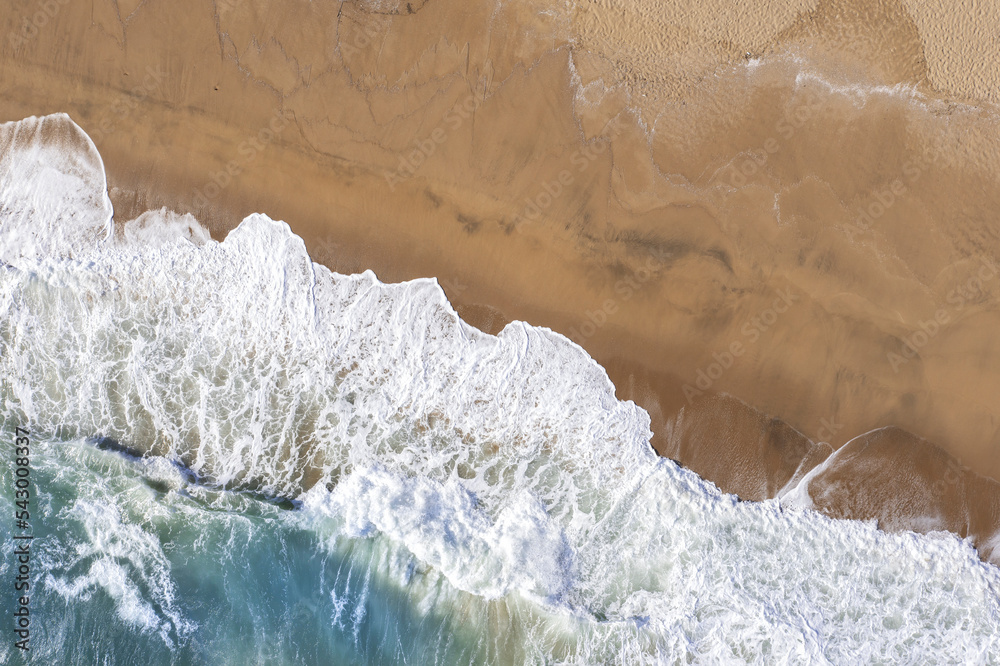 Aerial view to beautiful beach Aerial view to beautiful beach