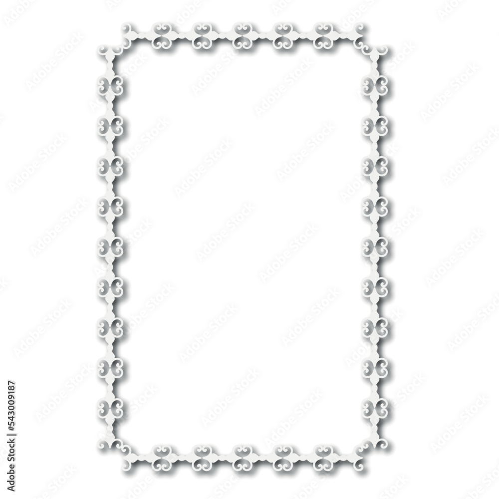 Frame, in the style of an ornament, Vector illustration eps 10, Art. Frame, in the style of an ornament, Vector illustration eps 10, Art.